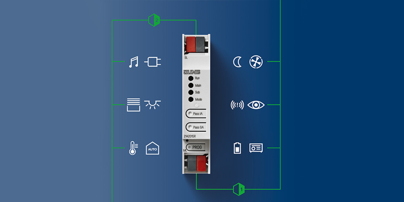 KNX Bereichs- und Linienkoppler bei Klug & Schwartz Elektrotechnik GmbH in Neuental-Zimmersrode